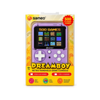 Sameo Dreamboy Retro Handheld Game Console – 500 Classic Games | 3-Inch LCD | Type-C Charging – Purple