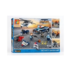BeCool Police High Speed Chase Building Blocks Set 78001 – 424 Pieces, Ages 8+