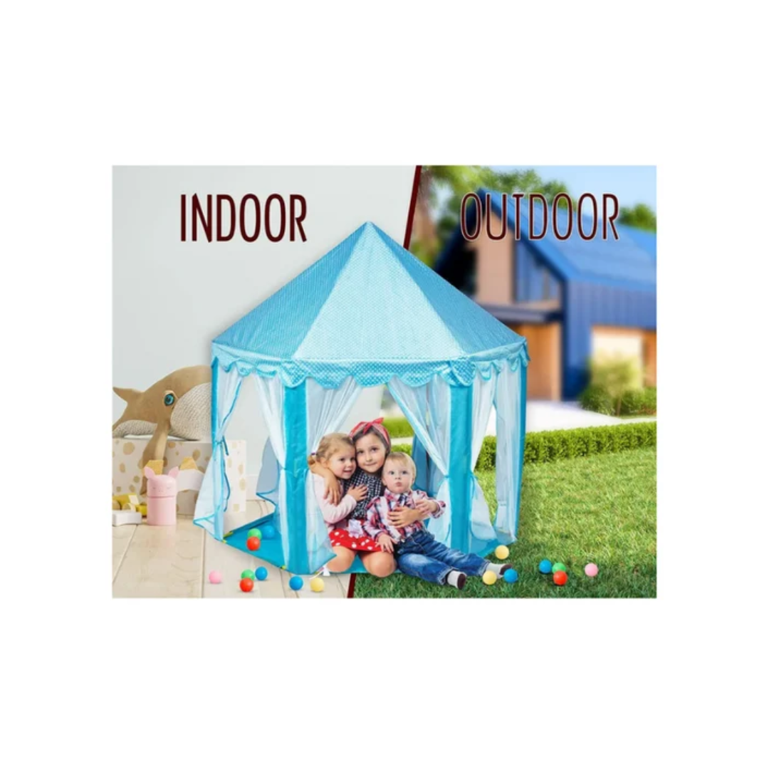 Itoys Dream Castle Play Tent Blue