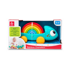 Hola Montessori Rainbow Chameleon Stacker Toy for Toddlers 18–60 Months