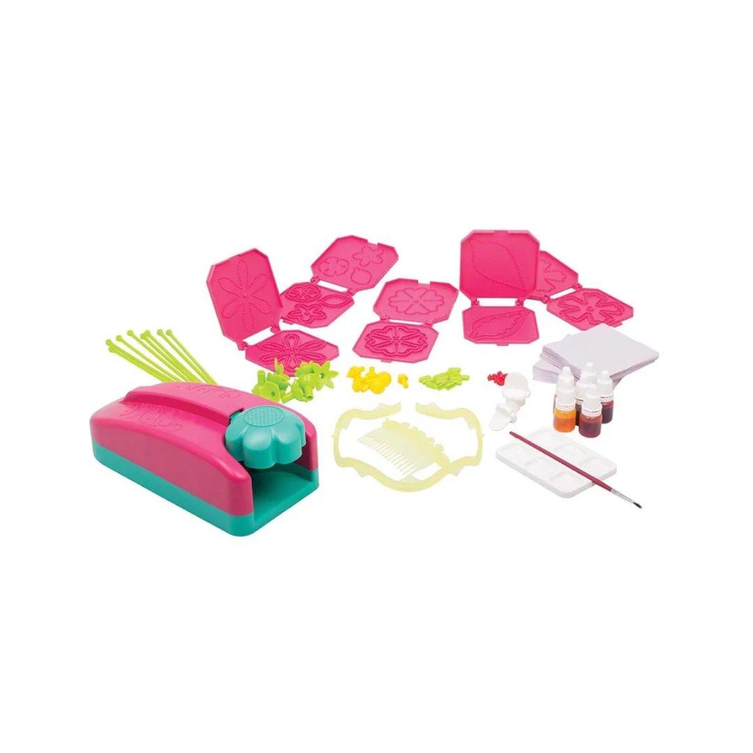 Funskool Handycrafts Blooming Flowers, Paper Flower Making kit, Make Real Looking Paper Flowers,Art and Craft Kit,