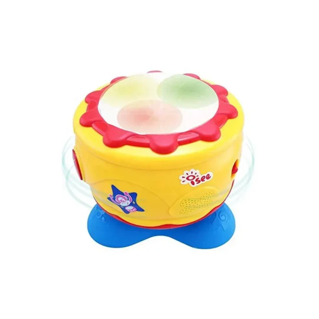 Baoli Musical Party Drum Toy for Babies – Light & Sound Interactive Drum, 18 Months+