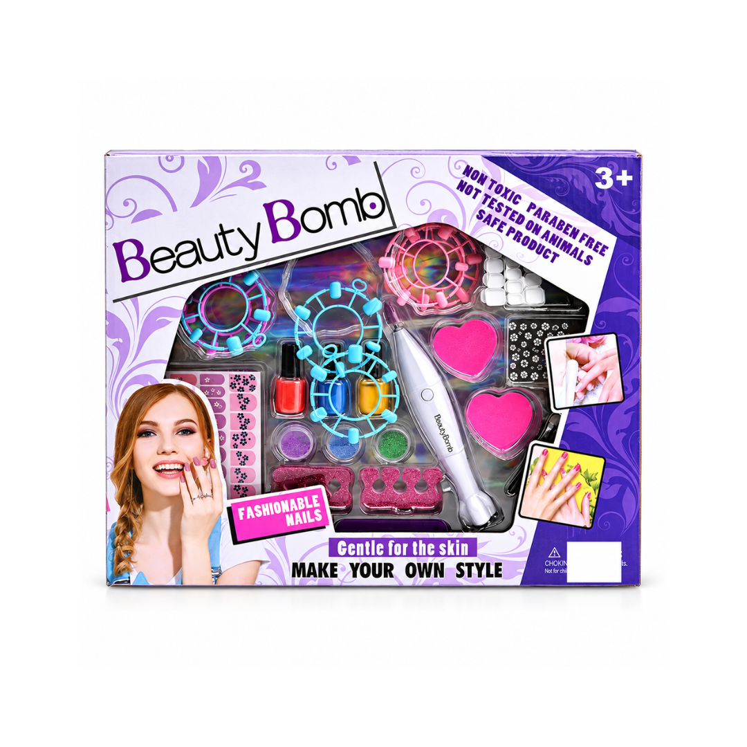 Beauty Bomb Nail Art Makeup Set
