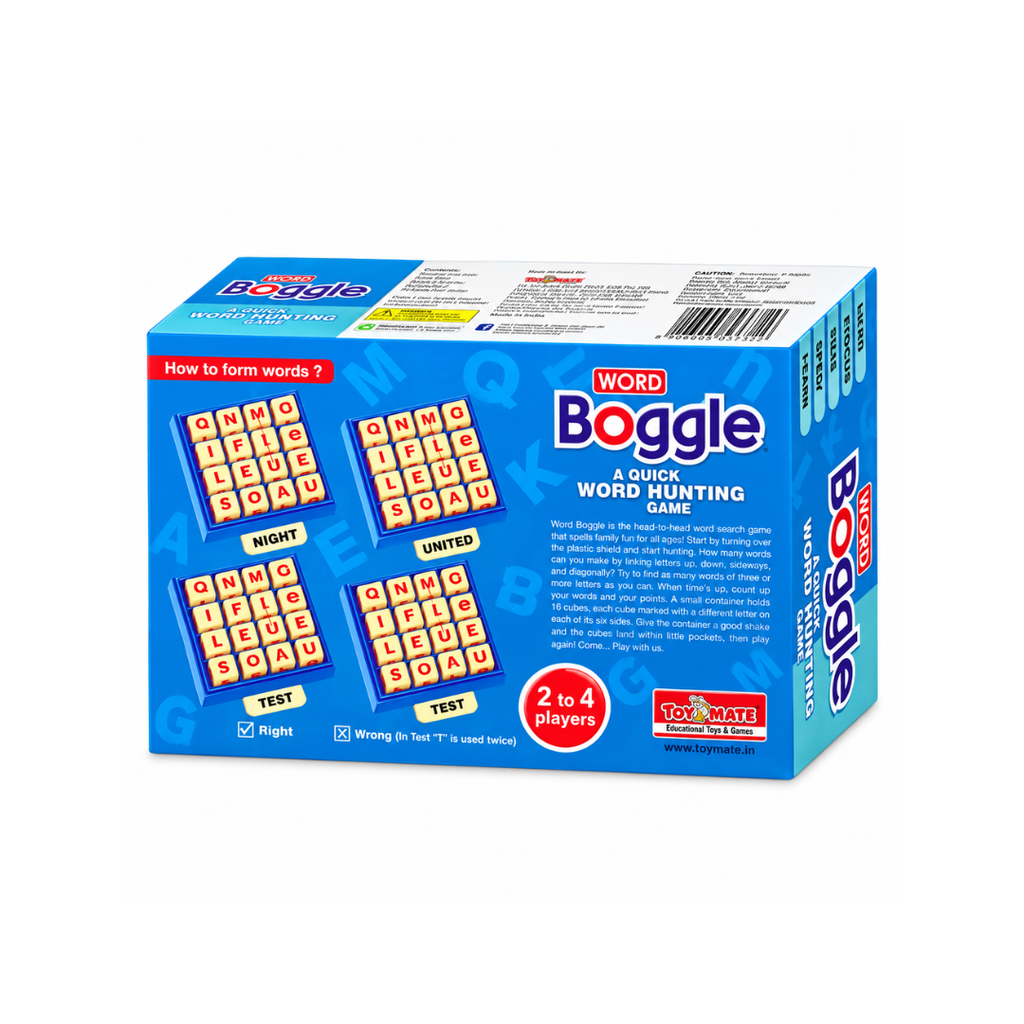 Toymate Word Boggle A Quick Word Hunting Game
