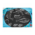 Plum Junior Ocean Bouncer with Sounds | Spring-Free Kids Trampoline with Handle for Ages 18 Months+