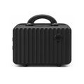Portable Hard Shell Makeup & Travel Organizer Case with Handle – Black (30cm)