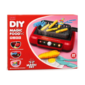 DIY Magic Food Gourmet Cooking Box – 20 Pcs Pretend Frying & Cooking Playset with Light & Sound