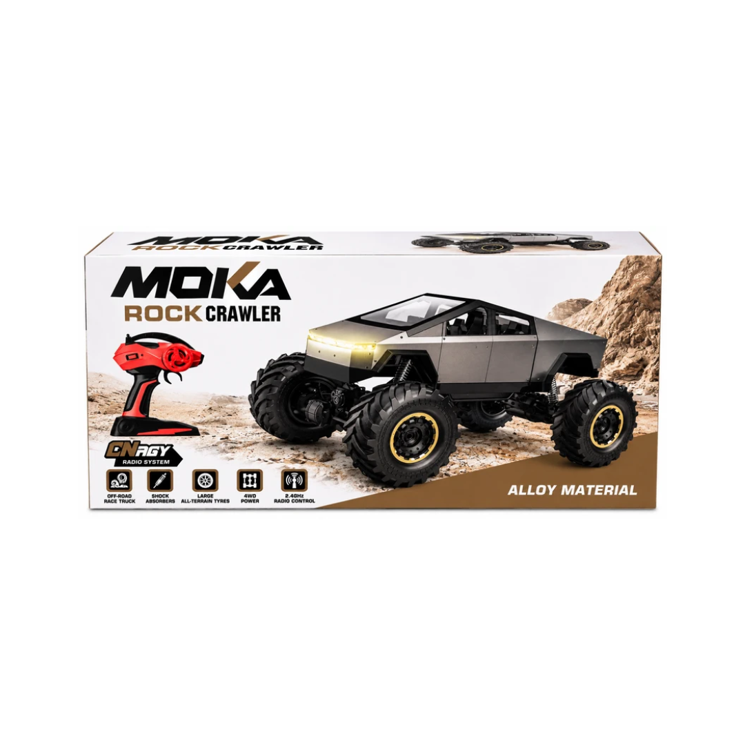 MOKA Rock Crawler 1:8 Scale 4WD Remote Control Off-Road Car
