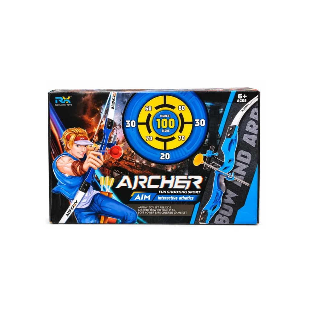 Kids Archery Bow & Arrow Target Shooting Set
