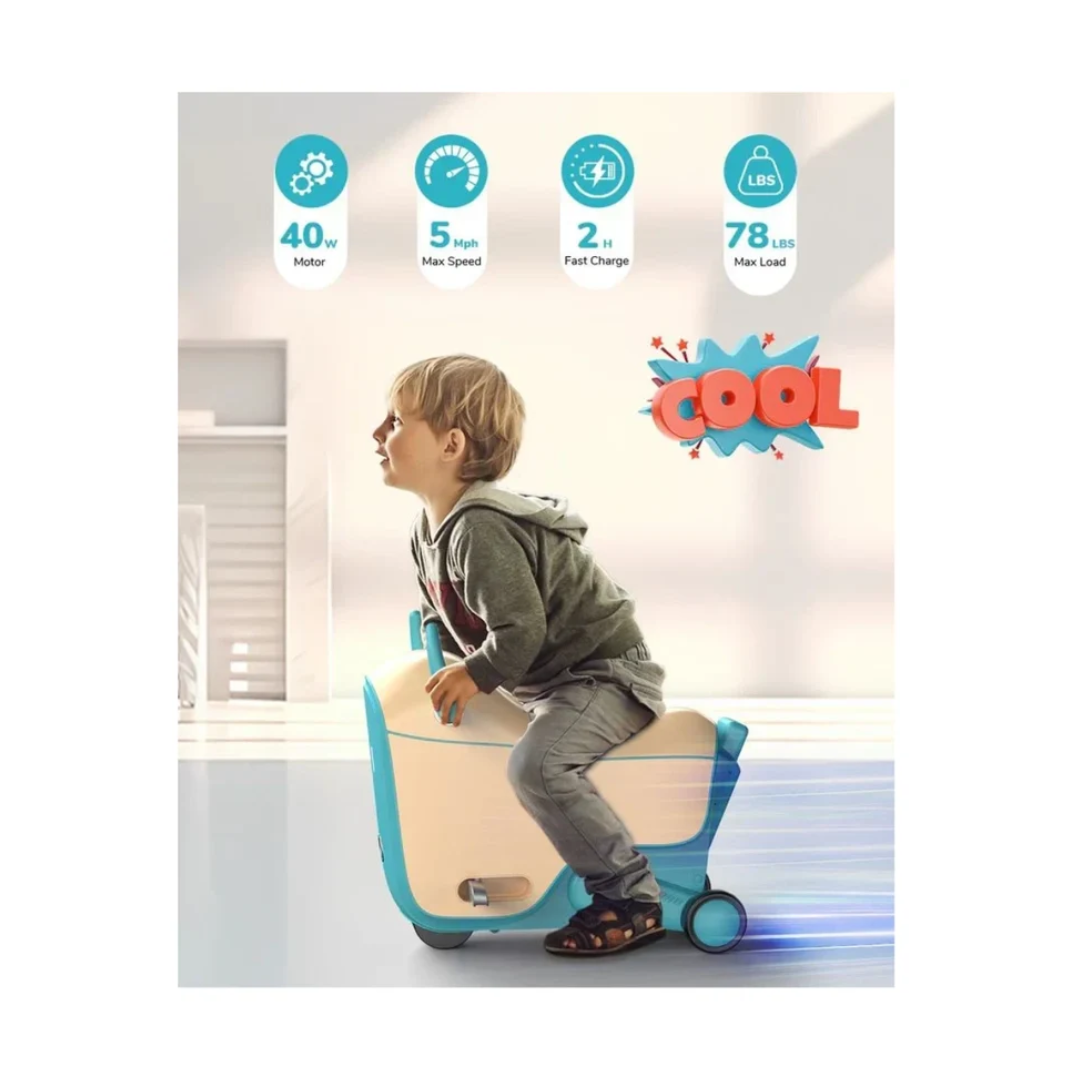 Gyroor GNU Kids Electric Ride-On Suitcase Scooter