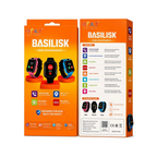 SPIKY BASILISK Kids Smartwatch with Voice Calling, LBS Location Tracking, HD Camera Black