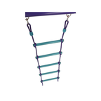 Plum Metal Multiplay Swing Set for Kids – Outdoor Playset with Swing, Rope Ladder & Glider, 50 kg Capacity