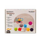 Youleen Newborn Sensory Set – Multi-Texture Baby Sensory Toys | 3 Months+