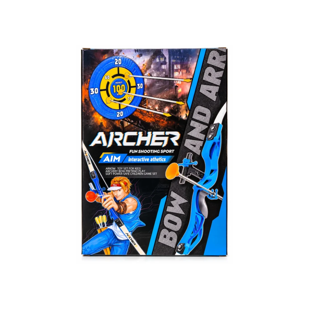 Kids Archery Bow & Arrow Target Shooting Set
