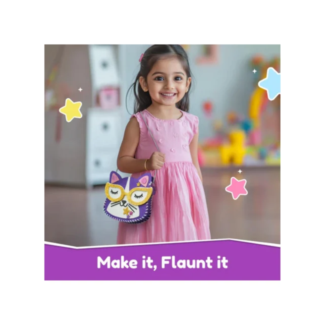 Bloomingo Art & Craft Kit - Kitty Sling Bag