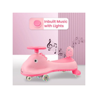 R for Rabbit Iya Iya Dino Swing Car Pink For Kids