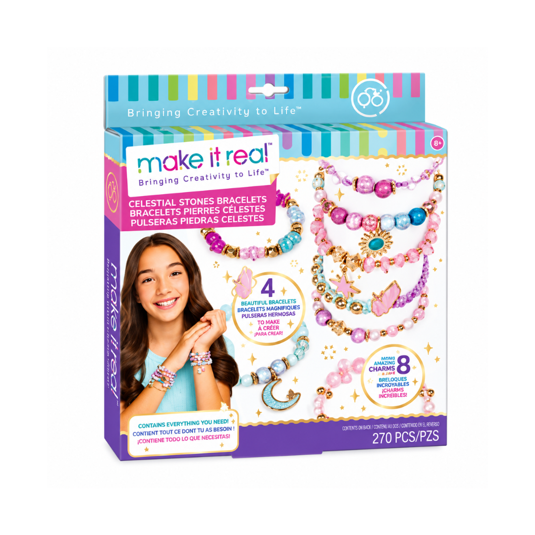 Make It Real Celestial Stones DIY Bracelets