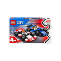LEGO City F1 Williams Racing & Haas F1 Race Cars Building Set – 92 Pieces (60464)