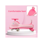 R for Rabbit Iya Iya Dino Swing Car Pink For Kids