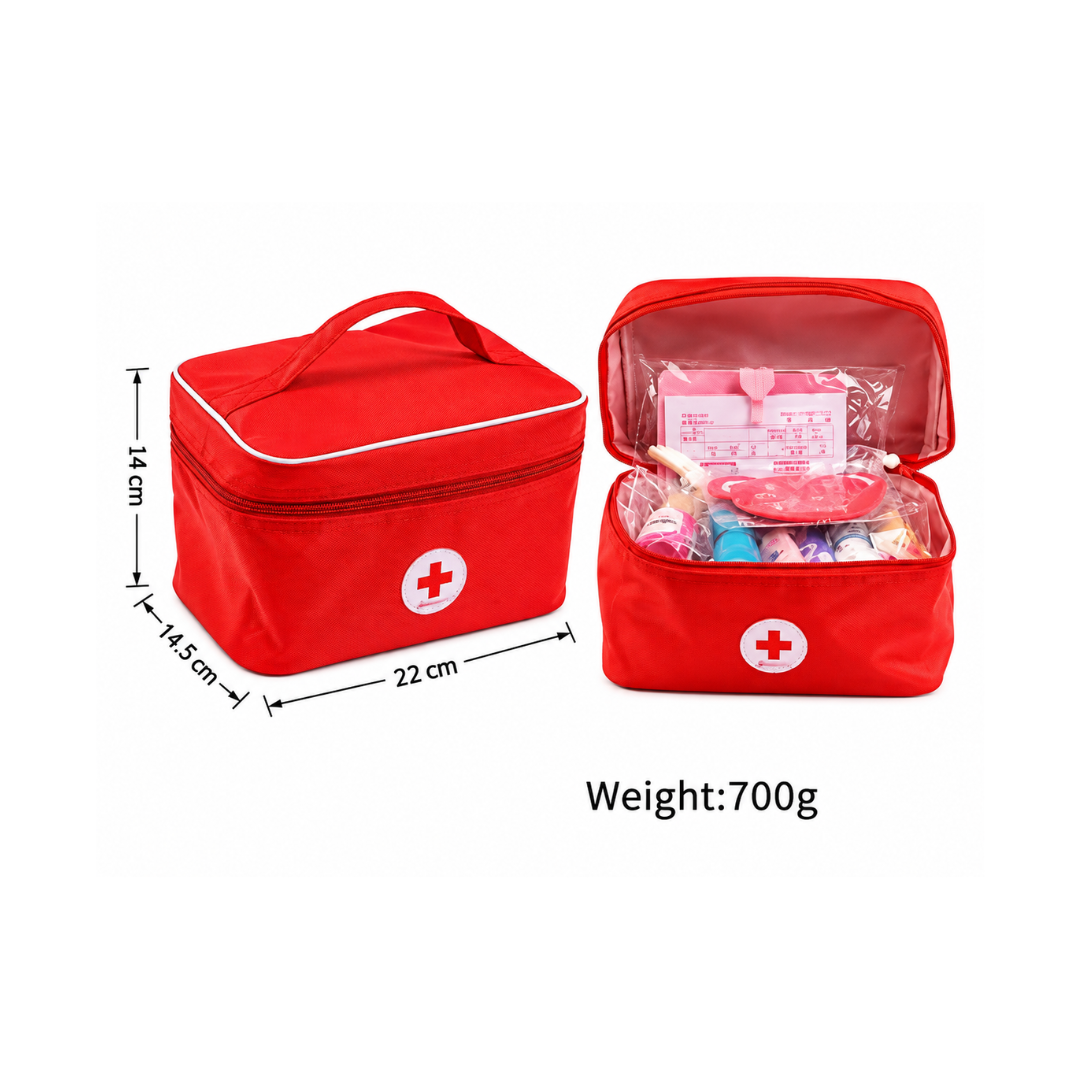 Rainbow Toys Wooden Doctor Dentist Play and Patend Set (Dentist Doctor + Bag)