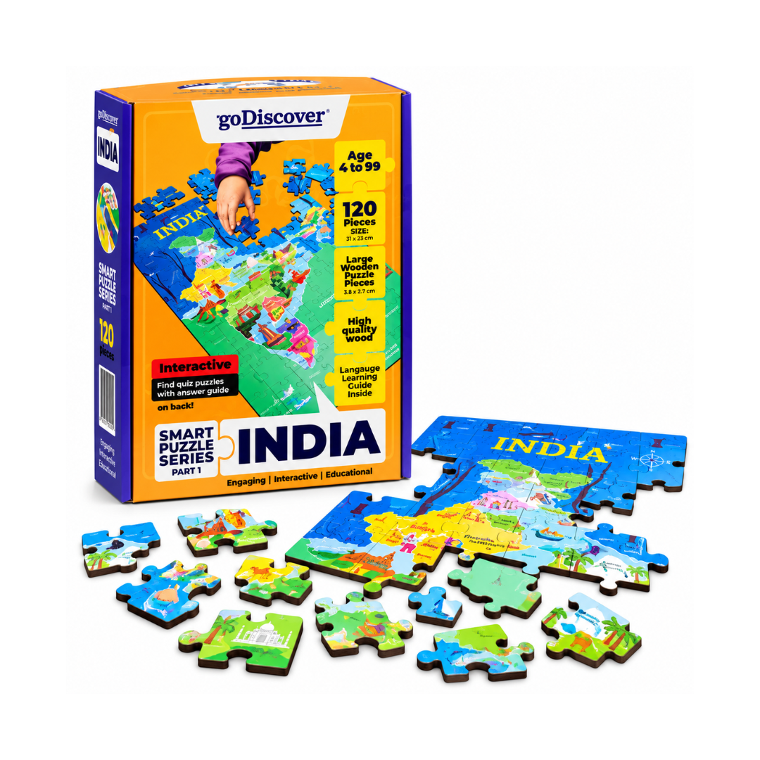 GoDiscover India Smart Puzzle Series - Part 1