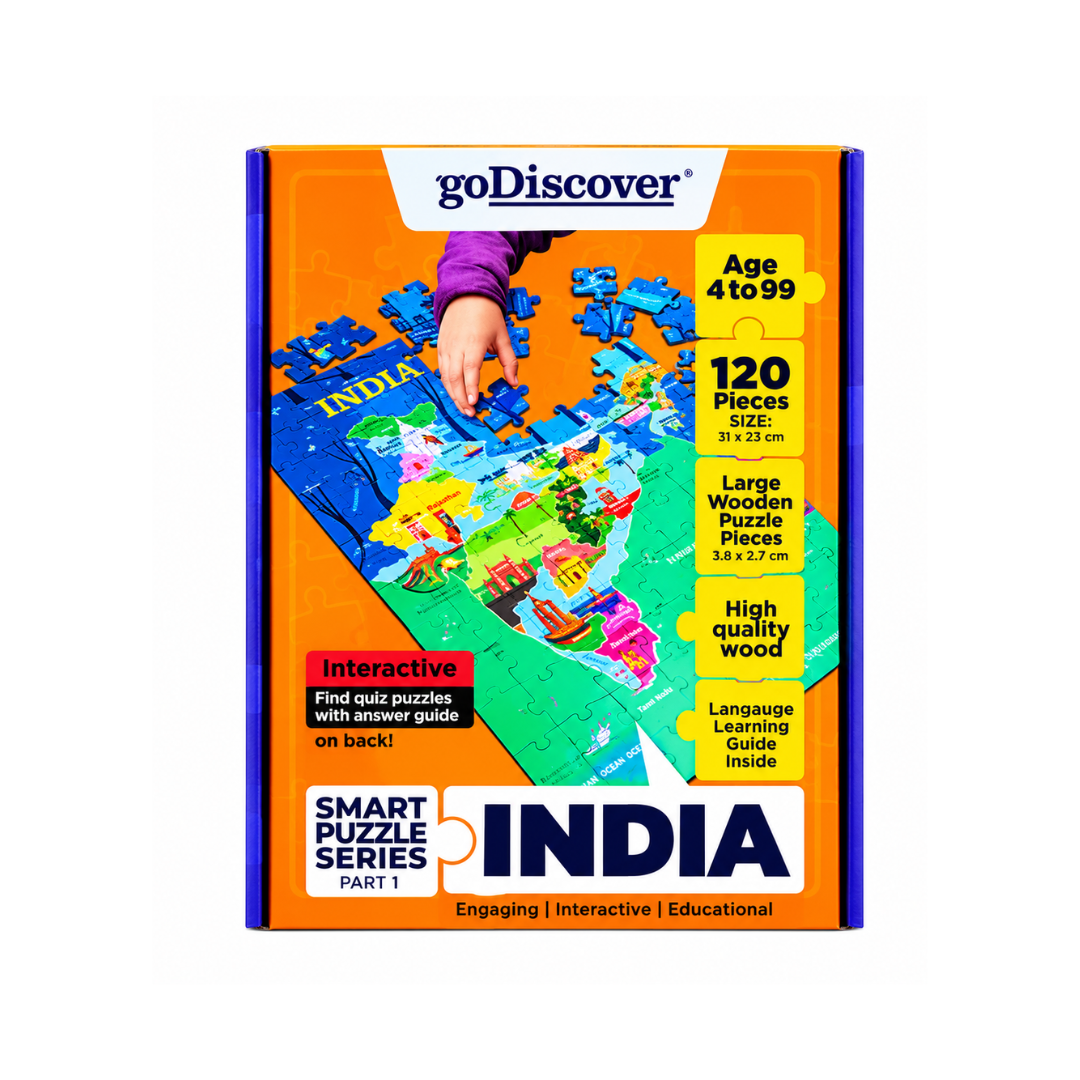 GoDiscover India Smart Puzzle Series - Part 1