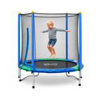 Plum 4.5ft Junior Trampoline with Safety Enclosure | Outdoor Kids Trampoline for Ages 3–6 Years