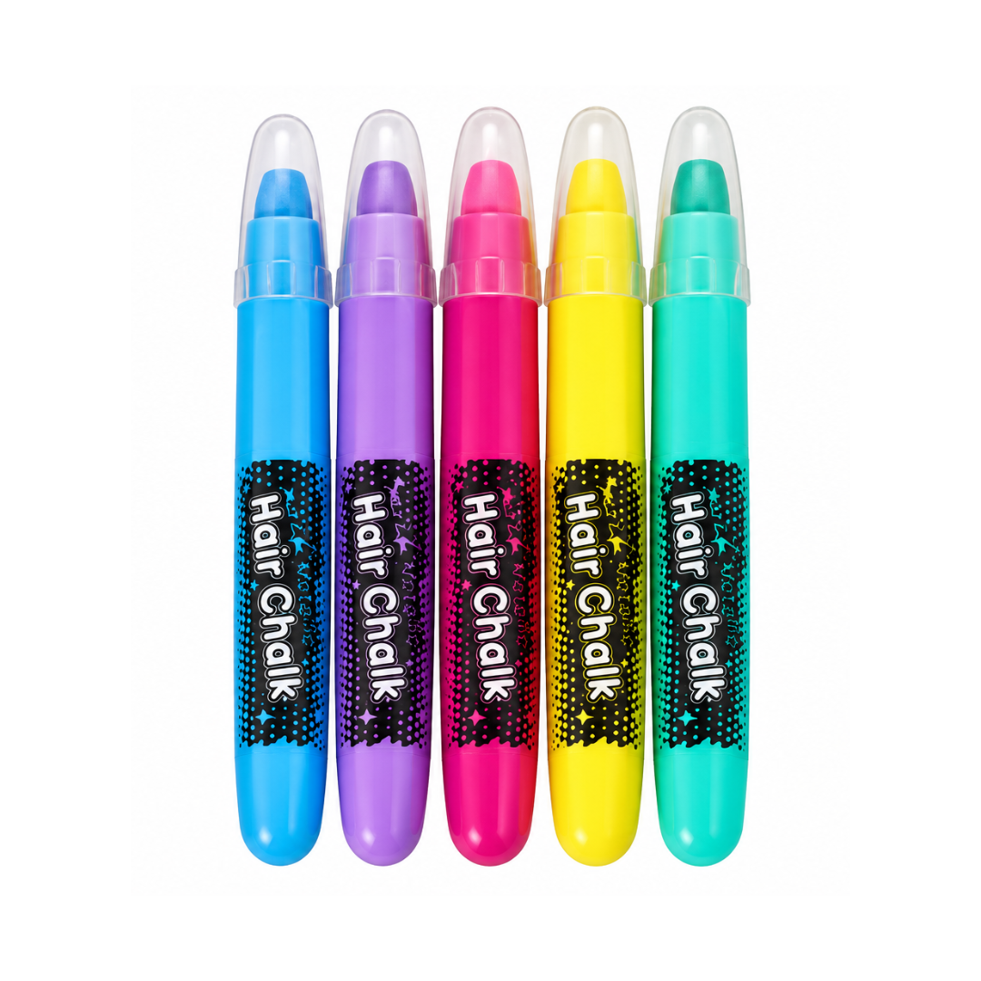 Mirada Metallic Hair Chalk Studio Kit Color & Print