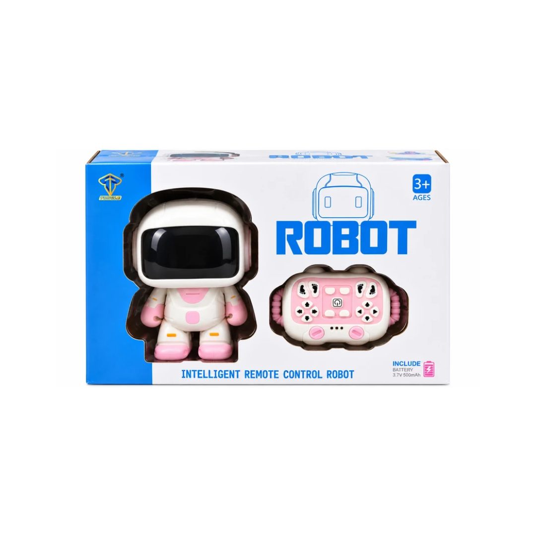 Intelligent Remote Control Robot Toy | Rechargeable RC Walking & Dancing Robot with Controller | 3+ Years