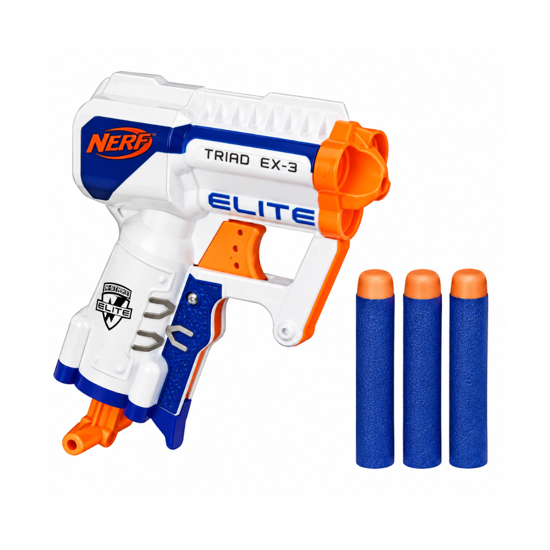 Hasbro Nerf N-Strike Elite Triad EX-3 Blaster,