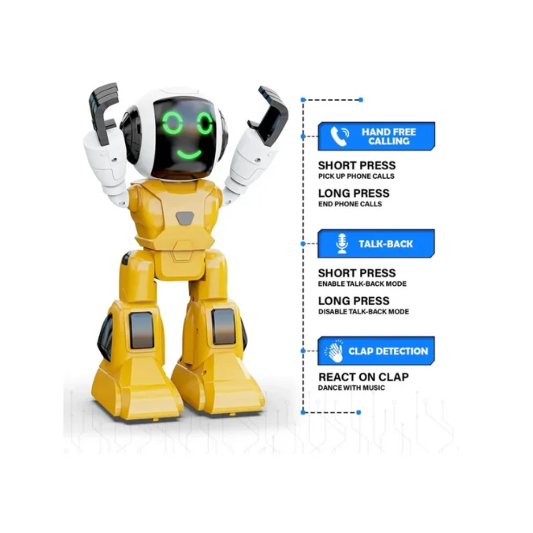Mirana Smart Interactive Walking Robot Moon Walker Yellow