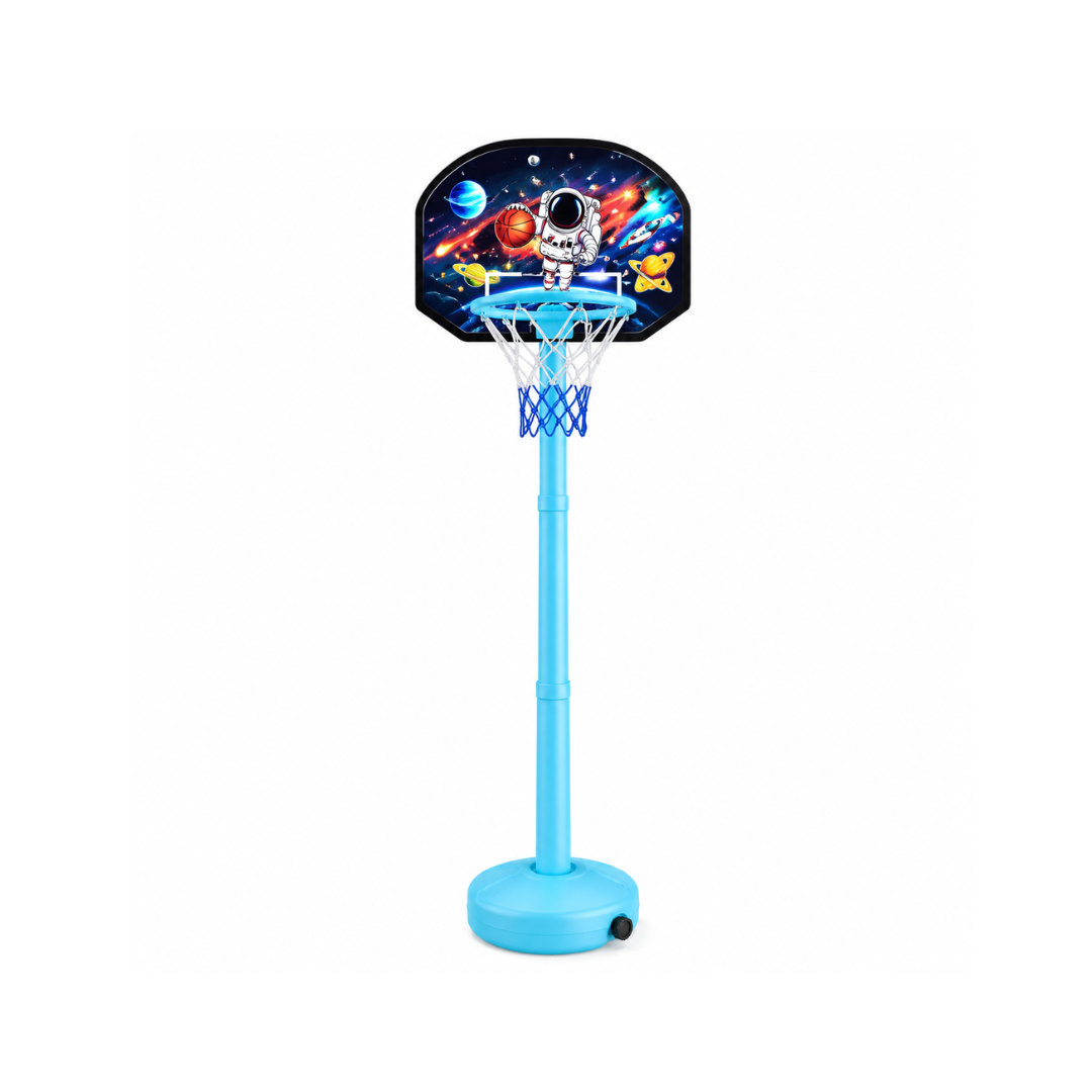 Kats Space Basket Ball Set Height Adjustable Shooting Champ Basketball Set