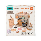 KABI My Little Coffee Maker Pretend Play Set for Kids – 36 Months+