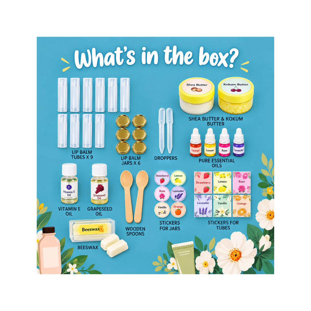 Kalakaram DIY Lip Balm Kit