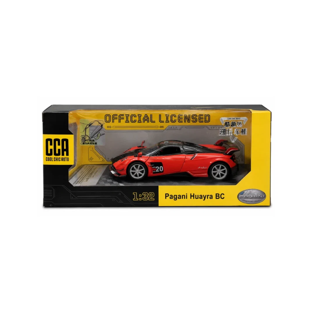 CCA Pagani Huayra BC 1:32 Official Licensed Die-Cast Car – Red