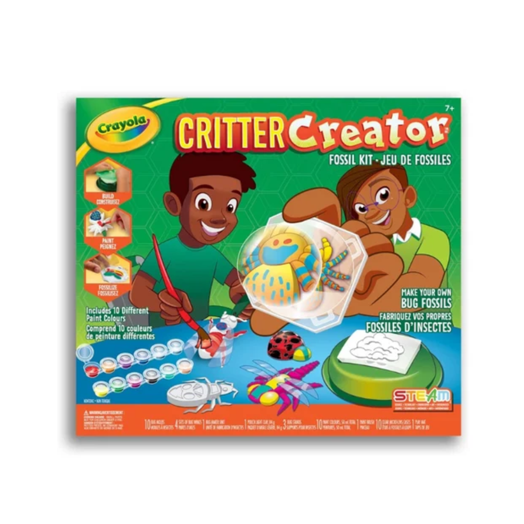 Crayola Critters Creator Fossil Kit DIY Art and Craft Kit