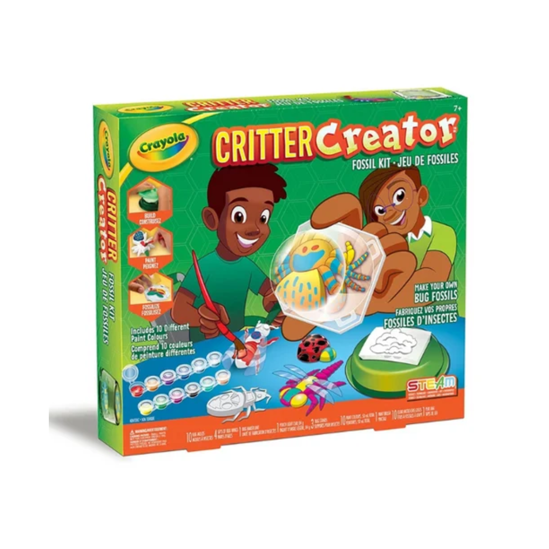 Crayola Critters Creator Fossil Kit DIY Art and Craft Kit