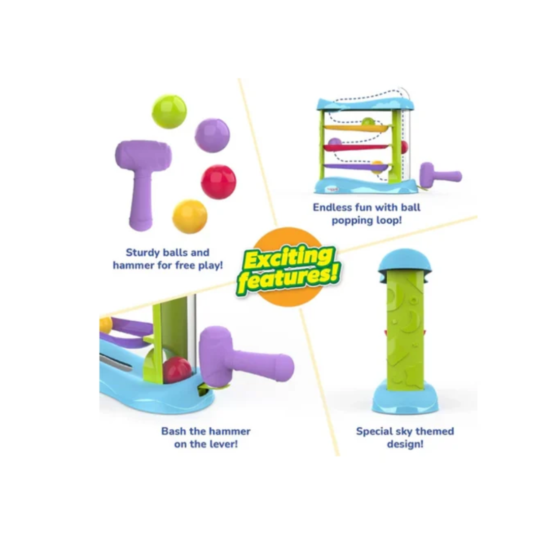 Funskool Giggles Bash & Pop Slide Tower