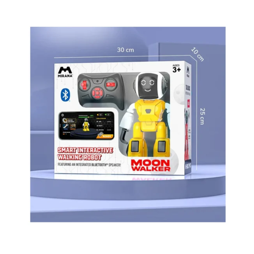 Mirana Smart Interactive Walking Robot Moon Walker Yellow