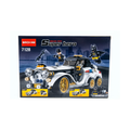 Super Hero Batmovie 6-Wheel Classic Car 305+ Pcs Building Blocks Set with Superhero Figure – 6+ Years