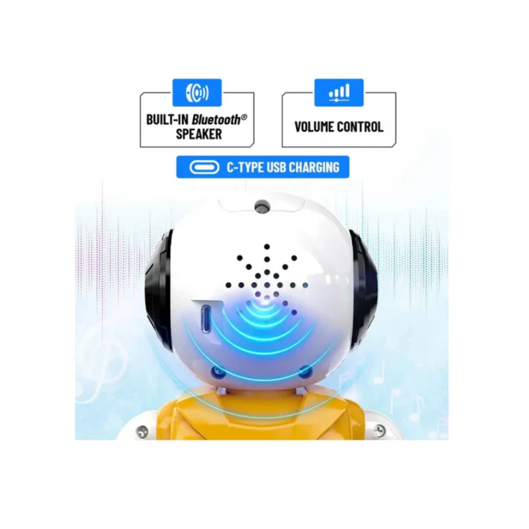 Mirana Smart Interactive Walking Robot Moon Walker Yellow