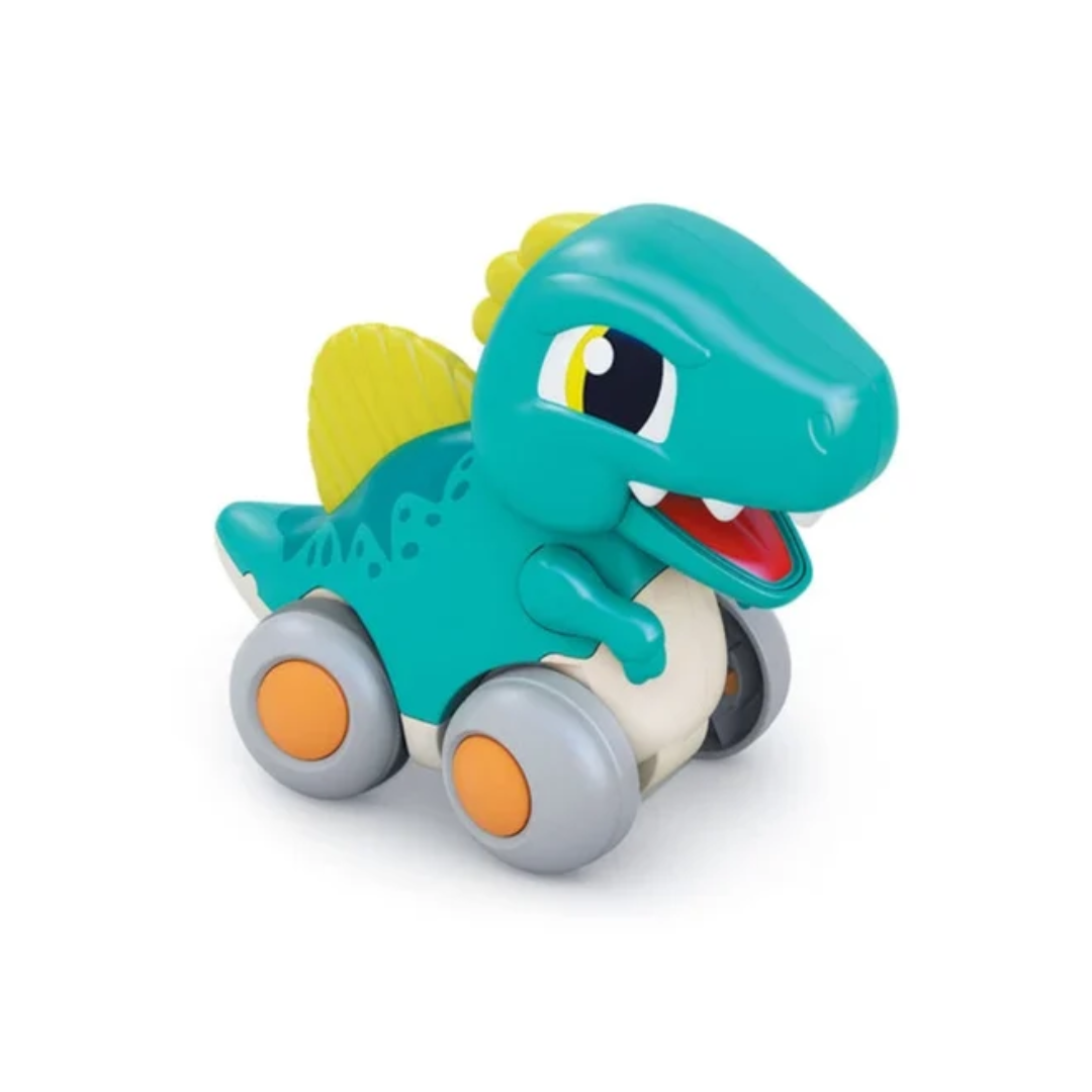 Hola Cool Run Dinosaur Friction Powered Push & Go Dinosaur for Kids Cute Walking Dinosaur Toy Assorted Color