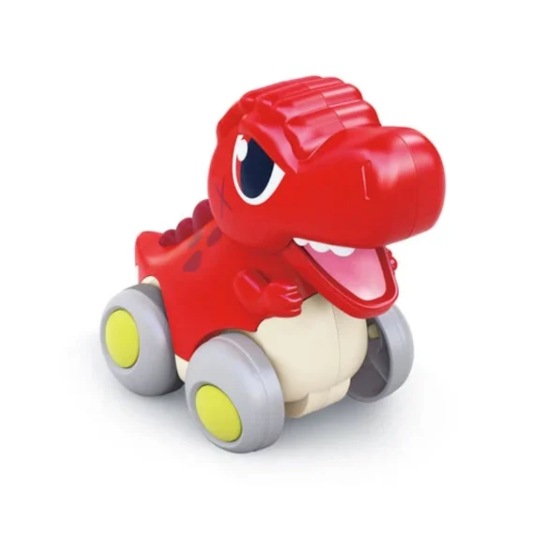 Hola Cool Run Dinosaur Friction Powered Push & Go Dinosaur for Kids Cute Walking Dinosaur Toy Assorted Color