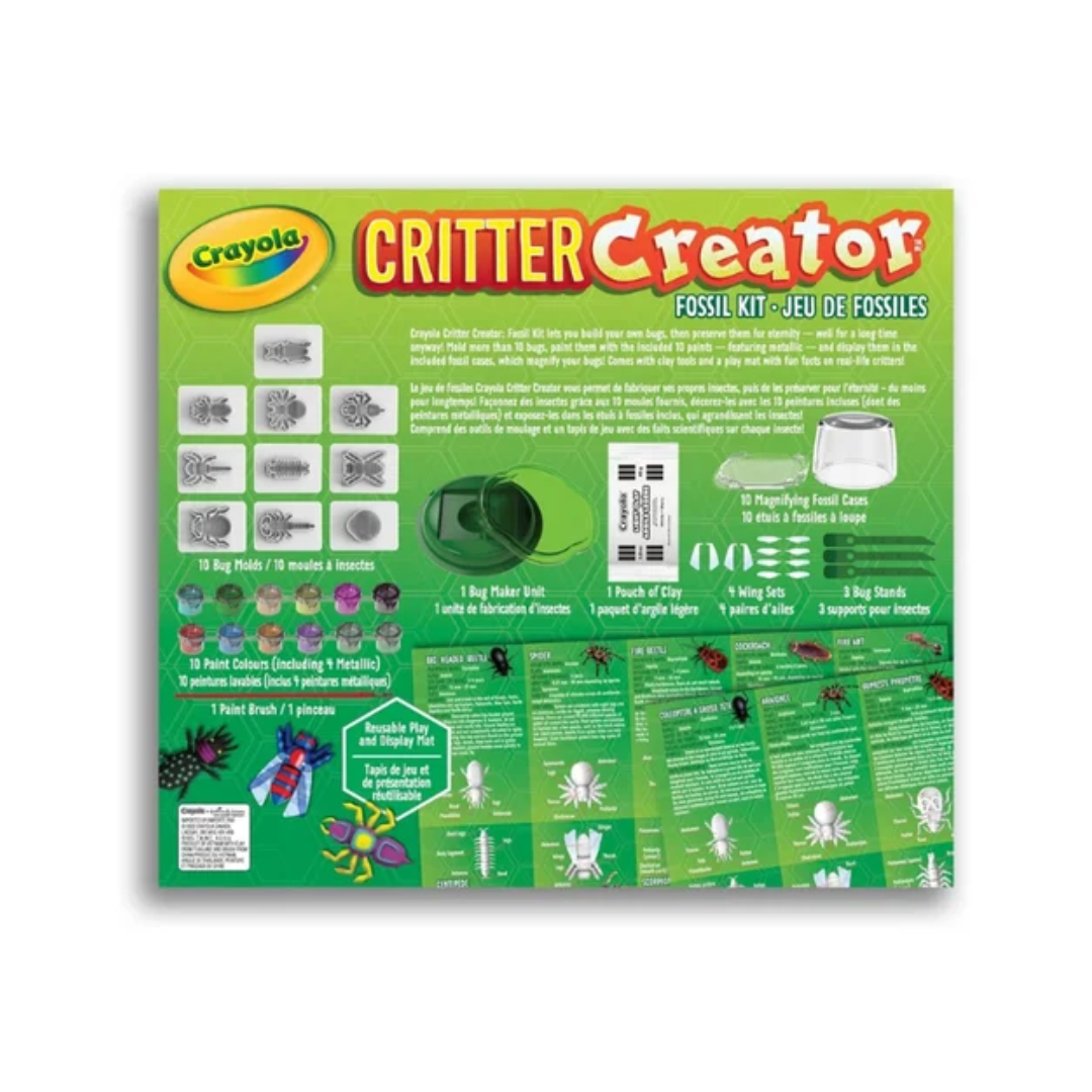 Crayola Critters Creator Fossil Kit DIY Art and Craft Kit