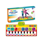 Piano Music Mat for Kids – Touch & Learn Musical Play Mat with 10 Musical Keys & 8 Instrument Sounds, 3+ Years