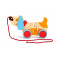 Shumee Wooden Dog Pull Along Toy - Bruno (1 Years+)