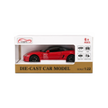 1:22 Die-Cast Sports Car Model with Light, Sound & Open Doors – Red