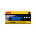 XLG 1:24 Die-Cast Sports Car with Light, Sound & Pull Back