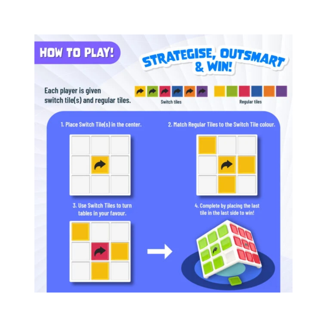 Funskool Cube Conquer Strategic & Mind Challenging Cube Game
