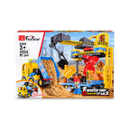 FiveStar Transformey Construction Truck Building Set with Light, Motor & Music – 91 Pcs